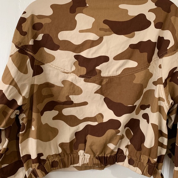 Army fatigue crop jacket - Picture 4 of 4